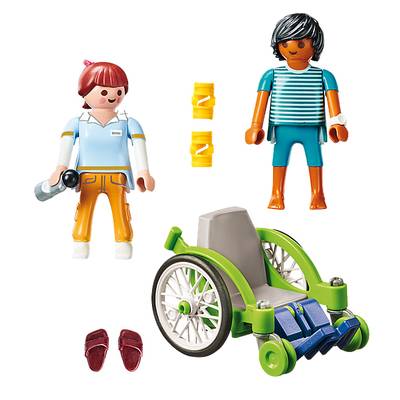 4008789701930 - PLAYMOBIL® City Life - Patient en fauteuil roulant