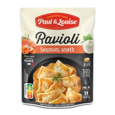 Paul & Louise Ravioli Saumon Aneth, 300g