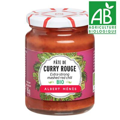 Albert Ménès Pâte de Curry Rouge Bio, 85g