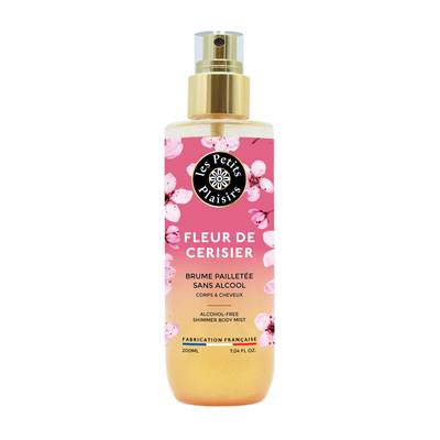 Les Petits Plaisirs Brume Pailletée Fleur de Cerisier, 200ml