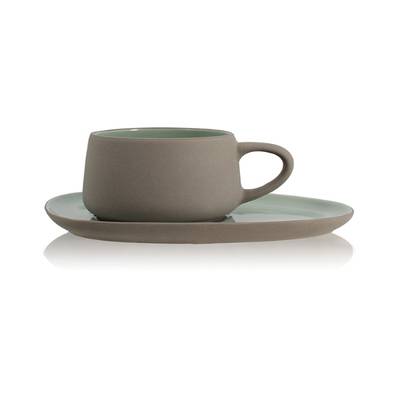 3256390196930 - OGO-LIVING - Tasse à thé 30cl avec soucoupe