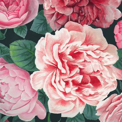 Paperproducts Design Serviettes papier Pretty Peonies, 20 serviettes de 33 x 33 cm