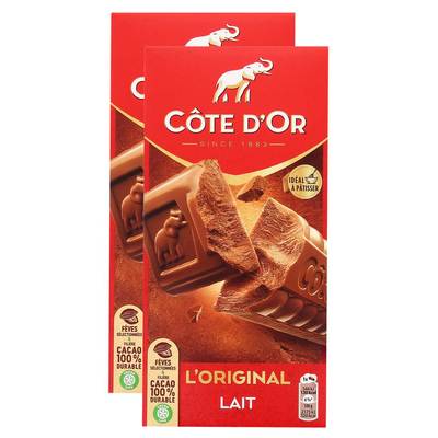 Côte d'Or Chocolat au Lait, 2x200g