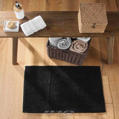 3526780988330 - Douceur D Interieur - Tapis bain sweety noir