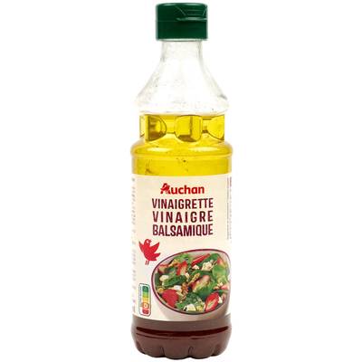 Auchan Vinaigrette au vinaigre balsamique, 35cl