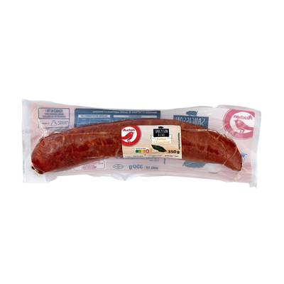 Auchan Saucisson à l'ail Fumé à l'ancienne, 350g