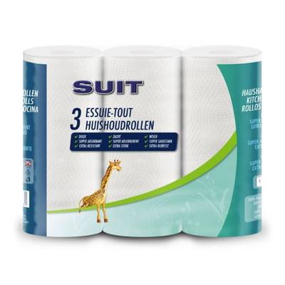 Suit Essuie-tout, 3 rouleaux de 45 feuilles