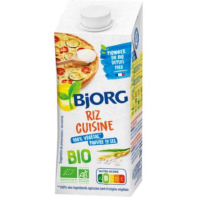 Bjorg Riz Cuisine Bio, 20cl