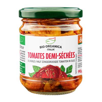 Bio Organica Italia Tomates demi-séchées bio, 190g