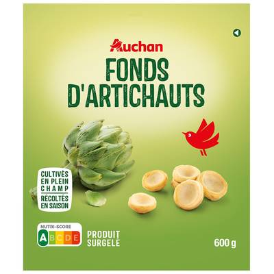 Auchan Fonds d'Artichauts, 600g