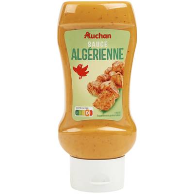 Auchan Sauce algérienne flacon souple, 355g