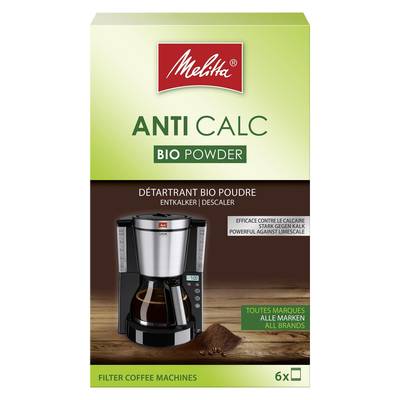 Melitta Détartrant Biodégradable pour cafetières filtres poudre