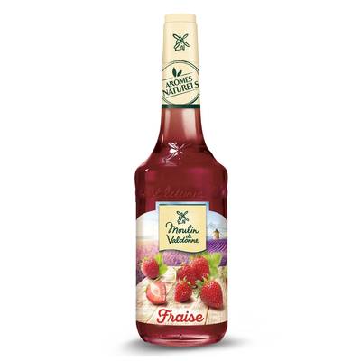 Moulin de Valdonne Sirop de fraise, 70cl