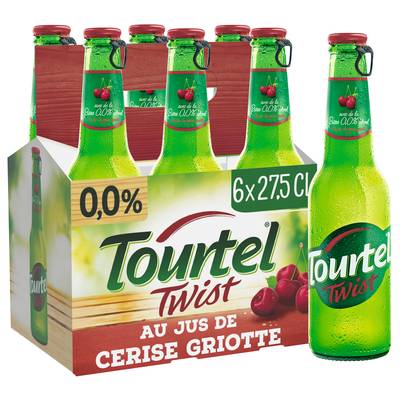 Tourtel Twist cerise 0.00%, 6x27,5cl