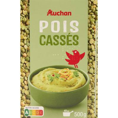 Auchan Pois cassés, 500g