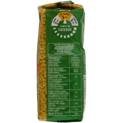 3596710408832 - Auchan - Pâtes Coquillettes Cuisson Rapide 3 min