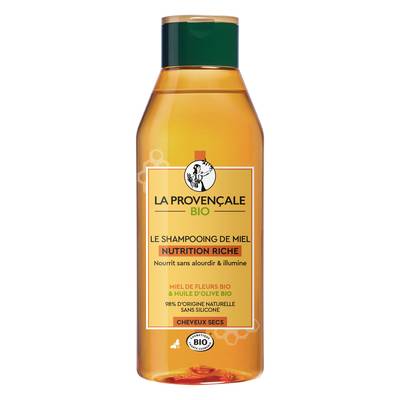 La Provencale BIO Shampooing de Miel Nutrition Riche, 250ml