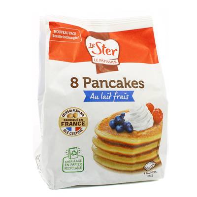 Le Ster Pancakes au lait frais, 280g