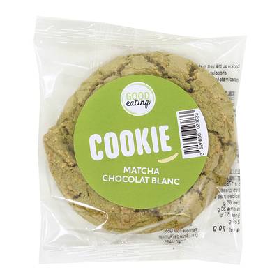 Good Eating Cookie Matcha Chocolat Blanc, 70g