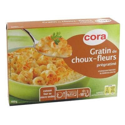 3257981176133 - Cora - Gratin de choux fleurs pré gratiné