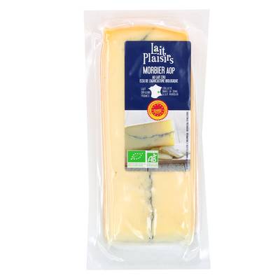 Lait Plaisirs Morbier lait cru bio, 200g