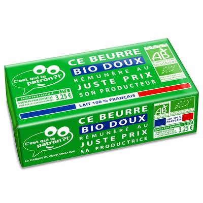 C'est qui le Patron Beurre doux Bio, 250g