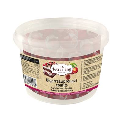 La Patelière Bigarreaux rouges confits, 150g