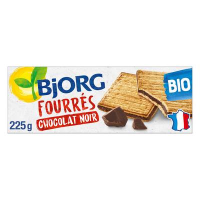 Bjorg Fourrés au chocolat noir bio, 225g