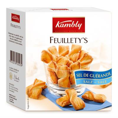 Kambly Feuillety's Sel de Guérande, 80g