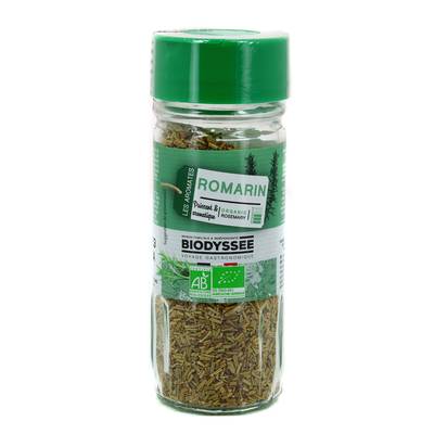 Biodyssée Romarin bio flacon en verre, 25g