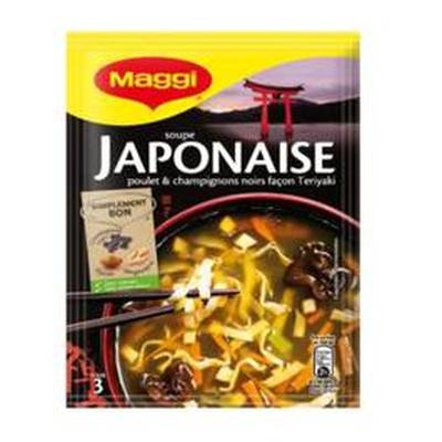 2050000361234 - Maggi - Soupe japonaise poulet et champignons noirs façon Teriyaki