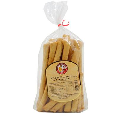 I Sapori Di Una Volta Grissini artisanaux à l'huile d'olive, 400g