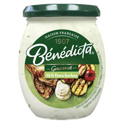 Bénédicta Sauce Ail Fines Herbes, 260g