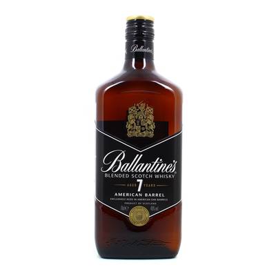 Ballantines Blended scotch whisky Bourbon finich 7ans 40°, 70cl