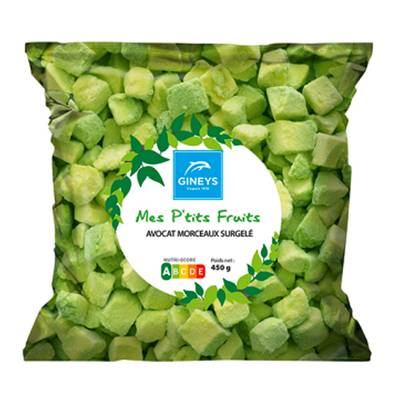 Gineys Avocat en cube, 450g