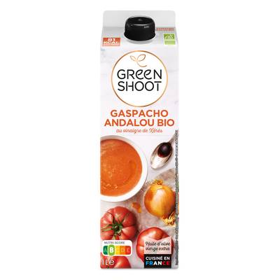 Greenshoot Gaspacho Andalou Bio au vinaigre de Xérès, 1L