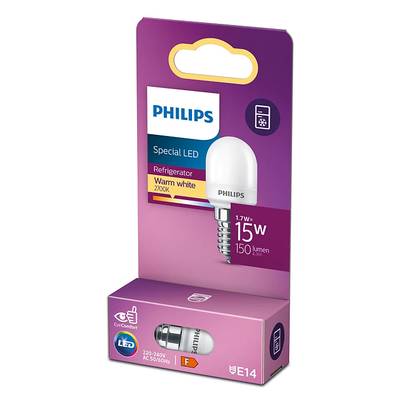 8718699771935 - Philips - Ampoule E14 1,7W Flamme pour salle de bain et cuisine LED