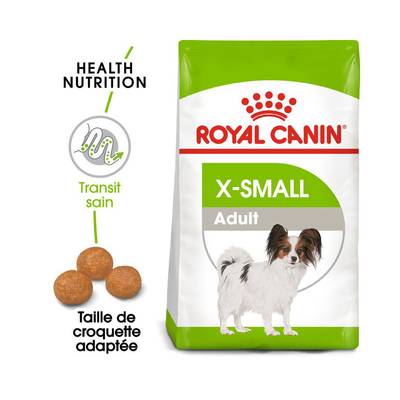 3182550793735 - Royal Canin - Croquettes Transit Sain pour Chien X-Small Adulte