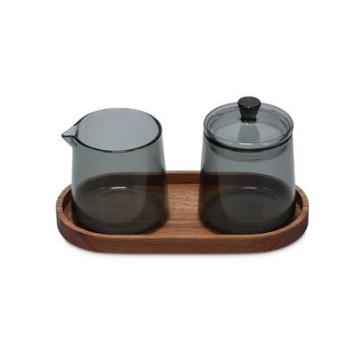 Collection Luma Pot à lait et sucrier 22cl gris Luma, 1 pièce