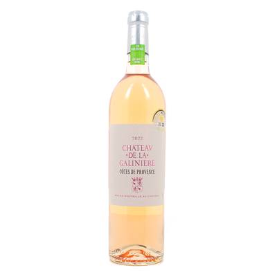 Côtes de Provence rosé AOC Château de la Galinière bio, 75cl