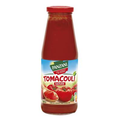 Panzani Purée de tomates Nature Tomacouli, 700g