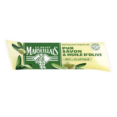 Le Petit Marseillais Eco-Recharge Pur Savon Liquide à l'Huile d'Olive, 250ml