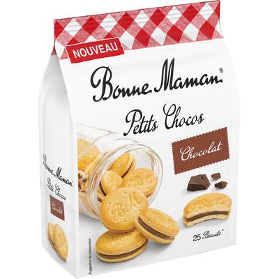 Bonne Maman Biscuit Petit choco 250g, 25 biscuits