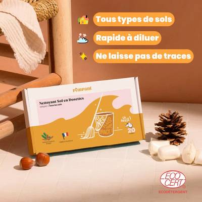 3760349453536 - Pimpant - Nettoyant Sol en Dosettes