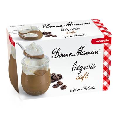 Bonne Maman Liégeois Café, 2x105g