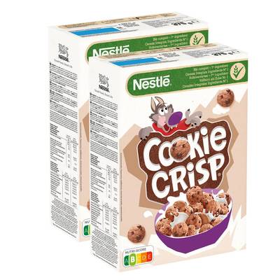 Cookie Crisp Céréales, 2x375g