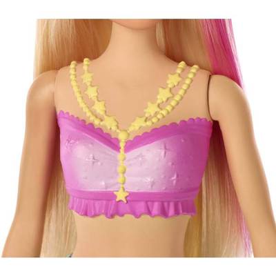 0887961765236 - Barbie - Mattel - Sirène lumières et danse aquatique- Barbie- GFL82