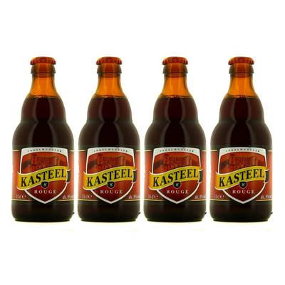 Kasteel Bier Bière rouge 8°, 4x33cl