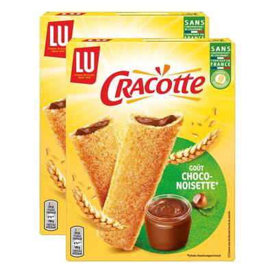 Lu Cracotte Choco noisette x12, 2x216g