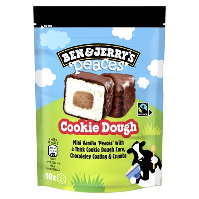 Ben&Jerry's Bonbons glacés cookie dough, 150g